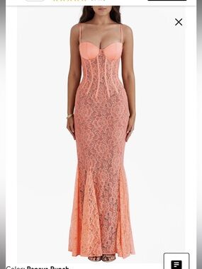 chinese dress ladies ALINA LACE UP DETAIL MAXI DRESS IN ORANGE – AKIRA main image 0